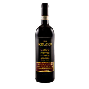 Bottle of Amarone della Valpolicella Classico DOCG “Acinatico” 2017 by Stefano Accordini.