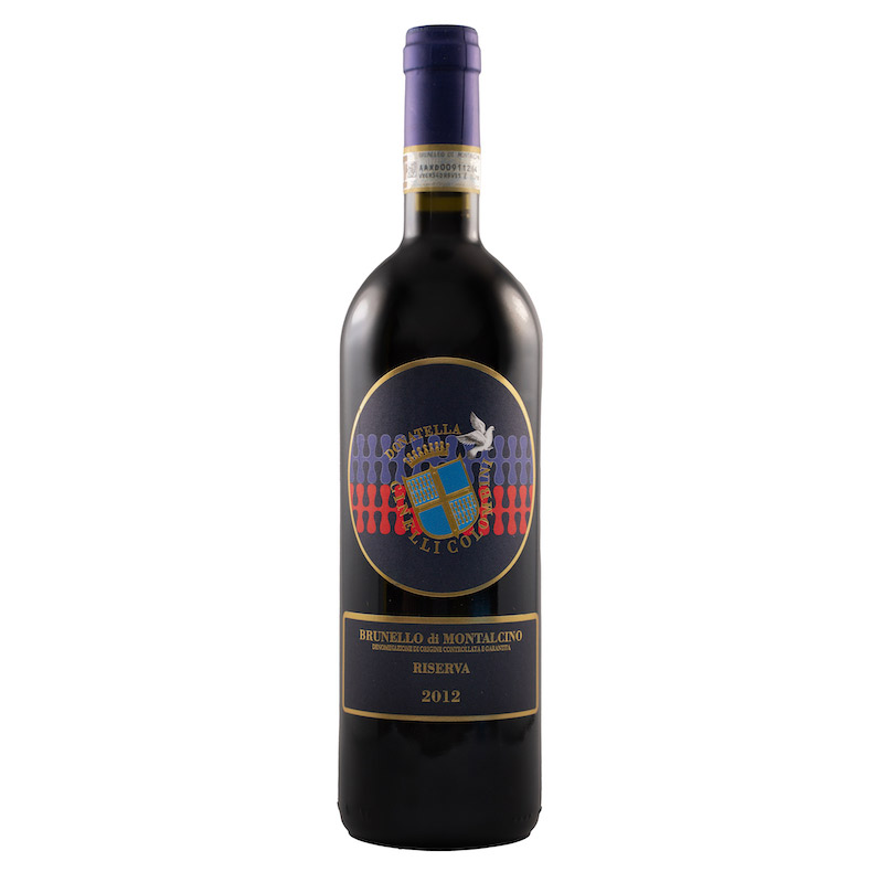 Bottle of Brunello di Montalcino Riserva DOCG 2012 by Donatella Cinelli Colombini.