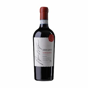 Bottle of Falerno del Massico Riserva Onn'Antò DOC 2015 by Nugnes.