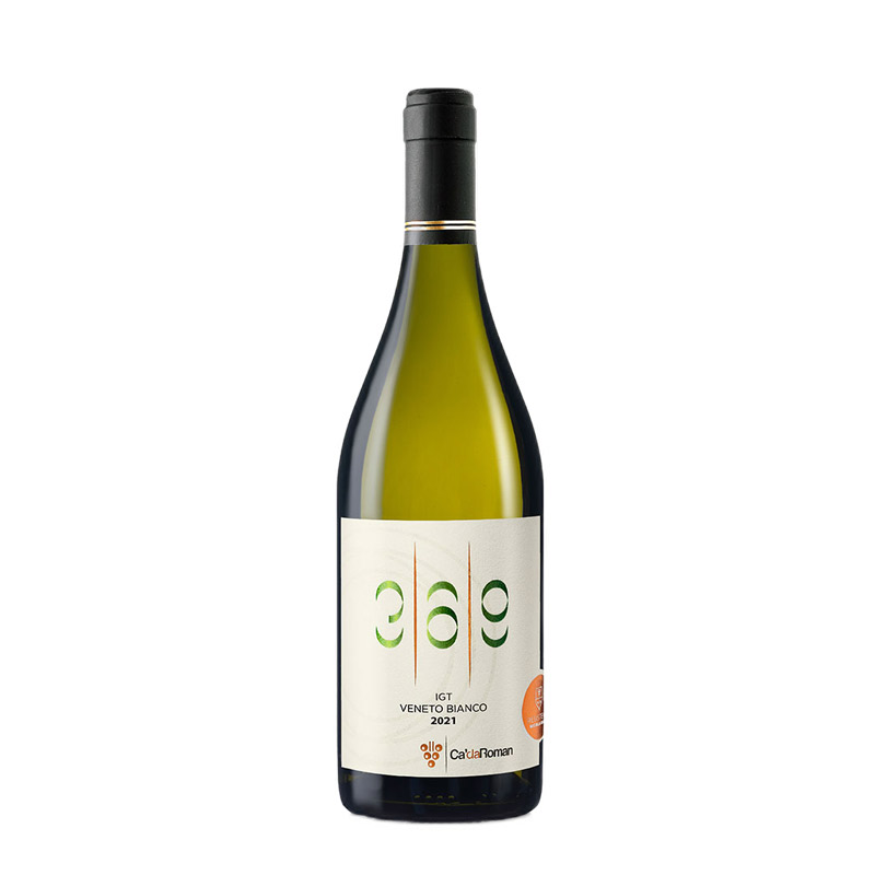 3|6|9 Veneto IGT by Cà da Roman showcasing aromatic herbs and white fruit.
